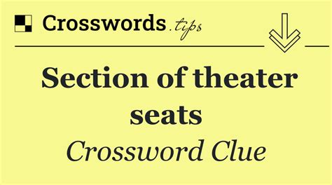 section Crossword Clue